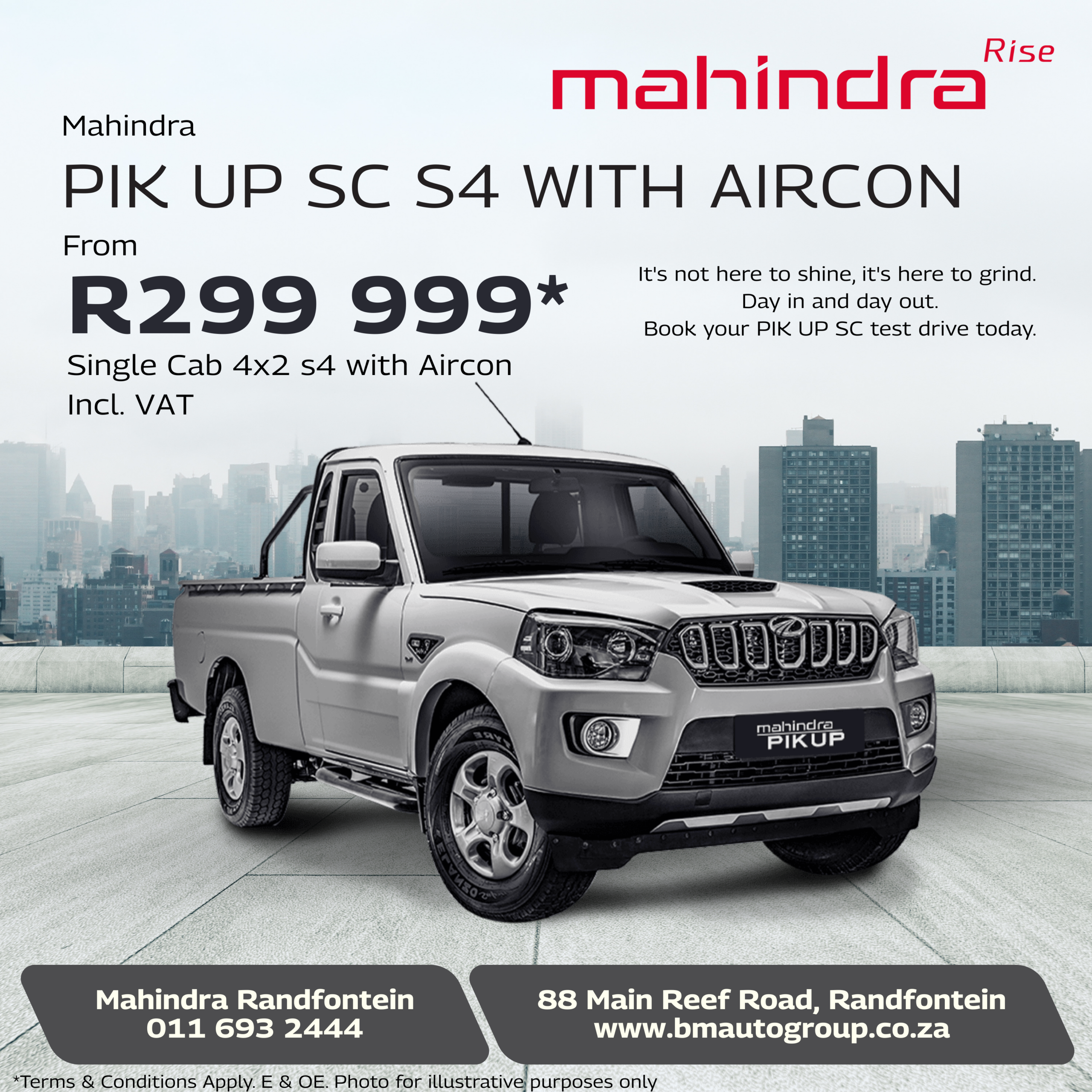 Pik up SC S4 with Aircon